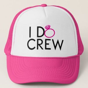 I Do Crew 2 Colours - From R240 Per Bridal Cap